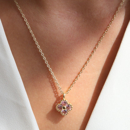 COLAR TREVO DE QUATRO FOLHAS